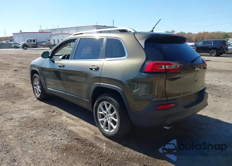 2015 Jeep Cherokee Latitude из США, поврежденный, VIN 1C4PJLCB1FW532650